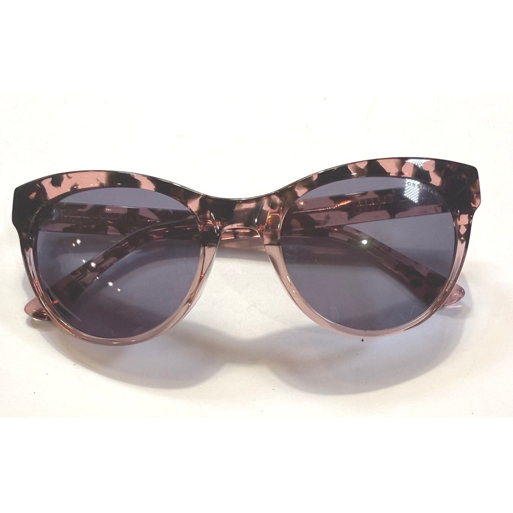 Obsidian Pink Tortoise Cat Eye Sunglasses  Womens Retro Glam